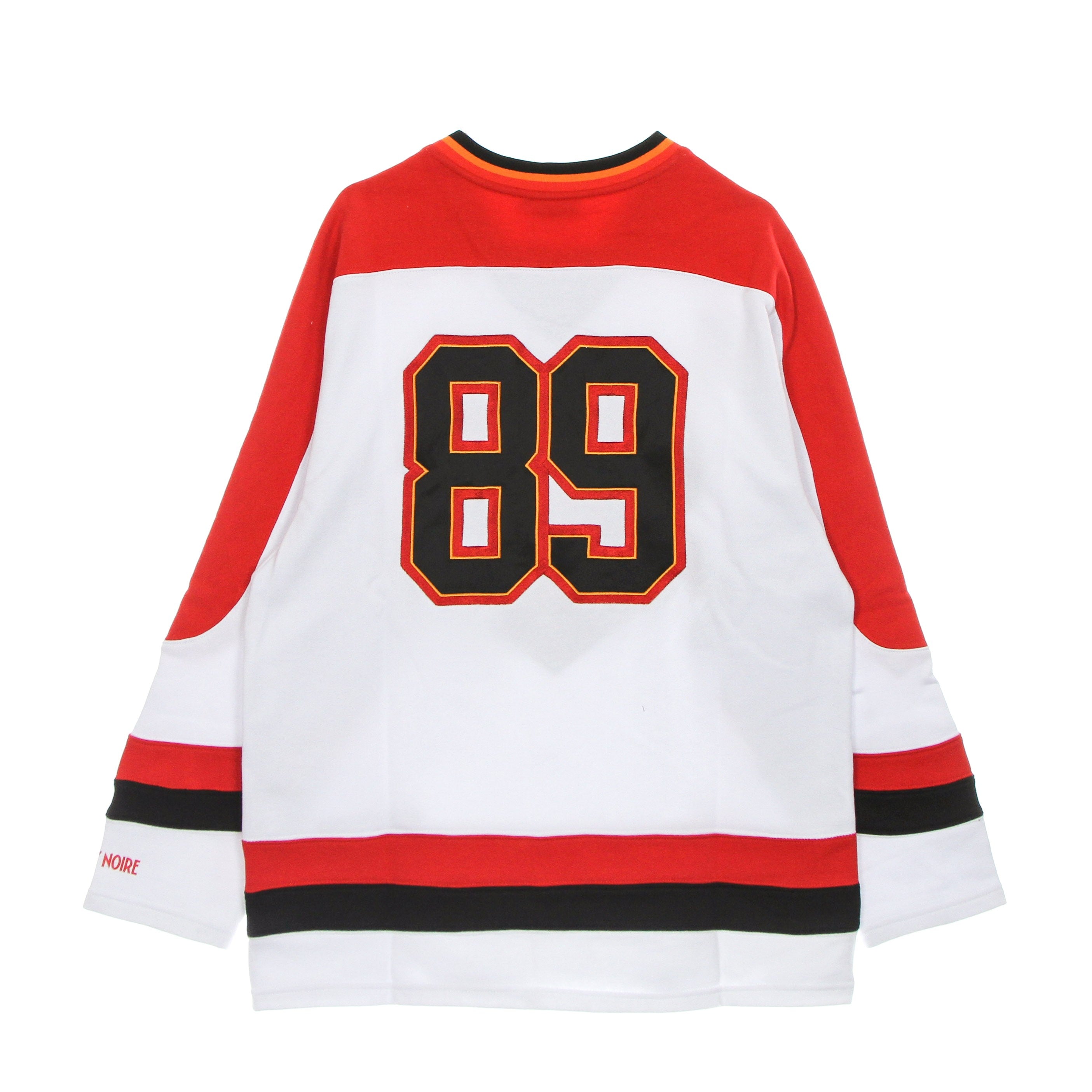 Men's Hockey Sweatshirt Goat Hockey Crewneck White/red