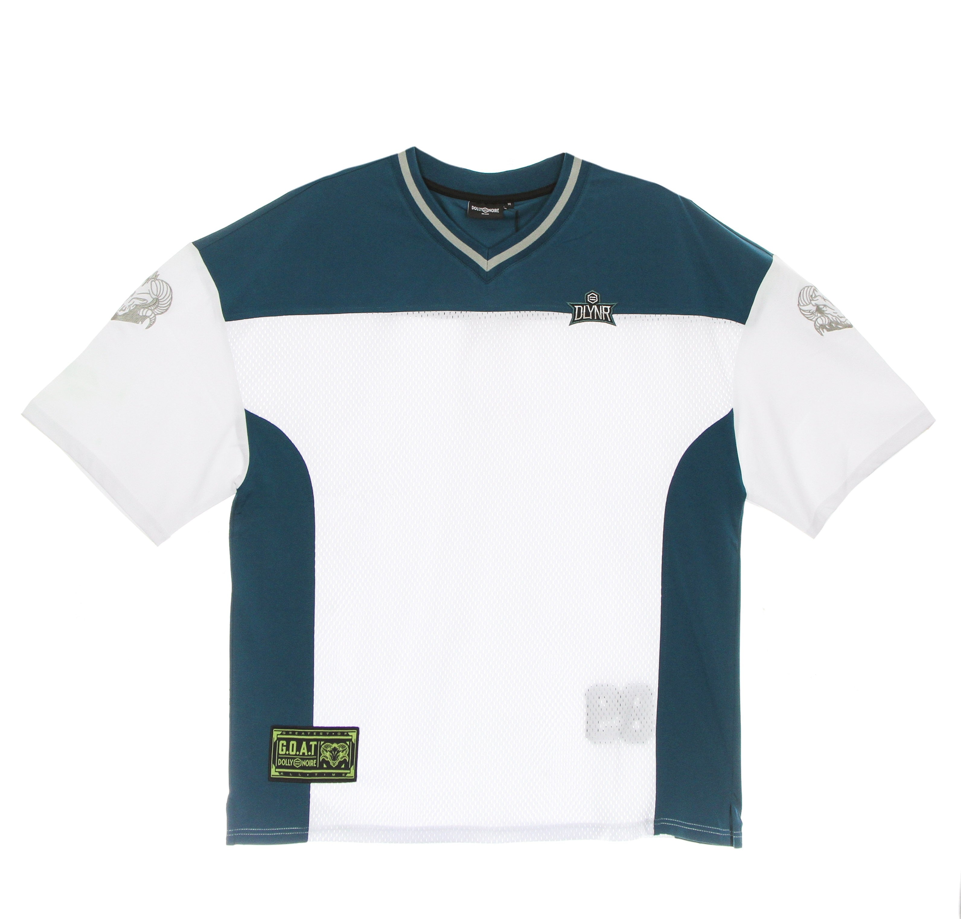 Dolly Noire, Casacca Uomo Team Inverno Football Over Tee, Petroleum/white