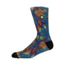Element, Calza Media Uomo Rampage Socks, Dark Magma