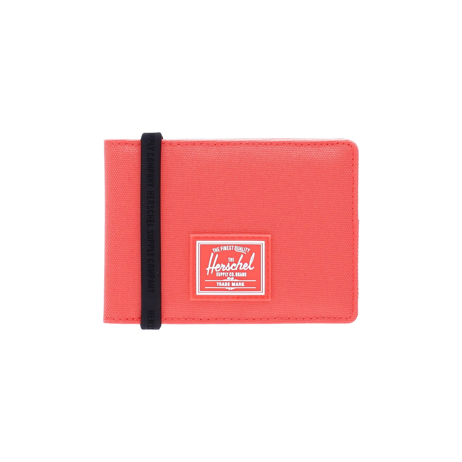 Billetera Hombre Roy Rubber Rfid Hot Coral