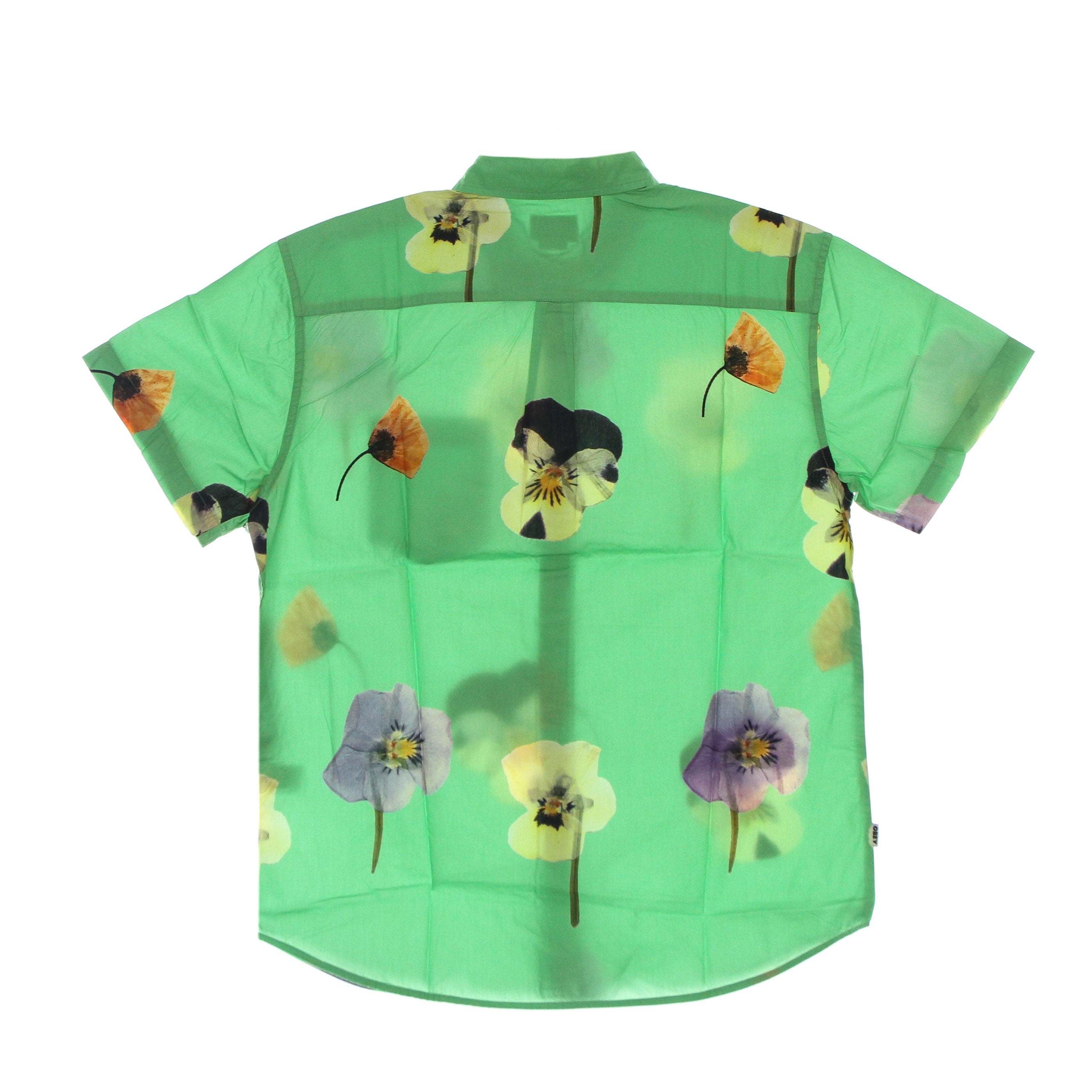 Obey, Camicia Manica Corta Uomo Redux Woven, 