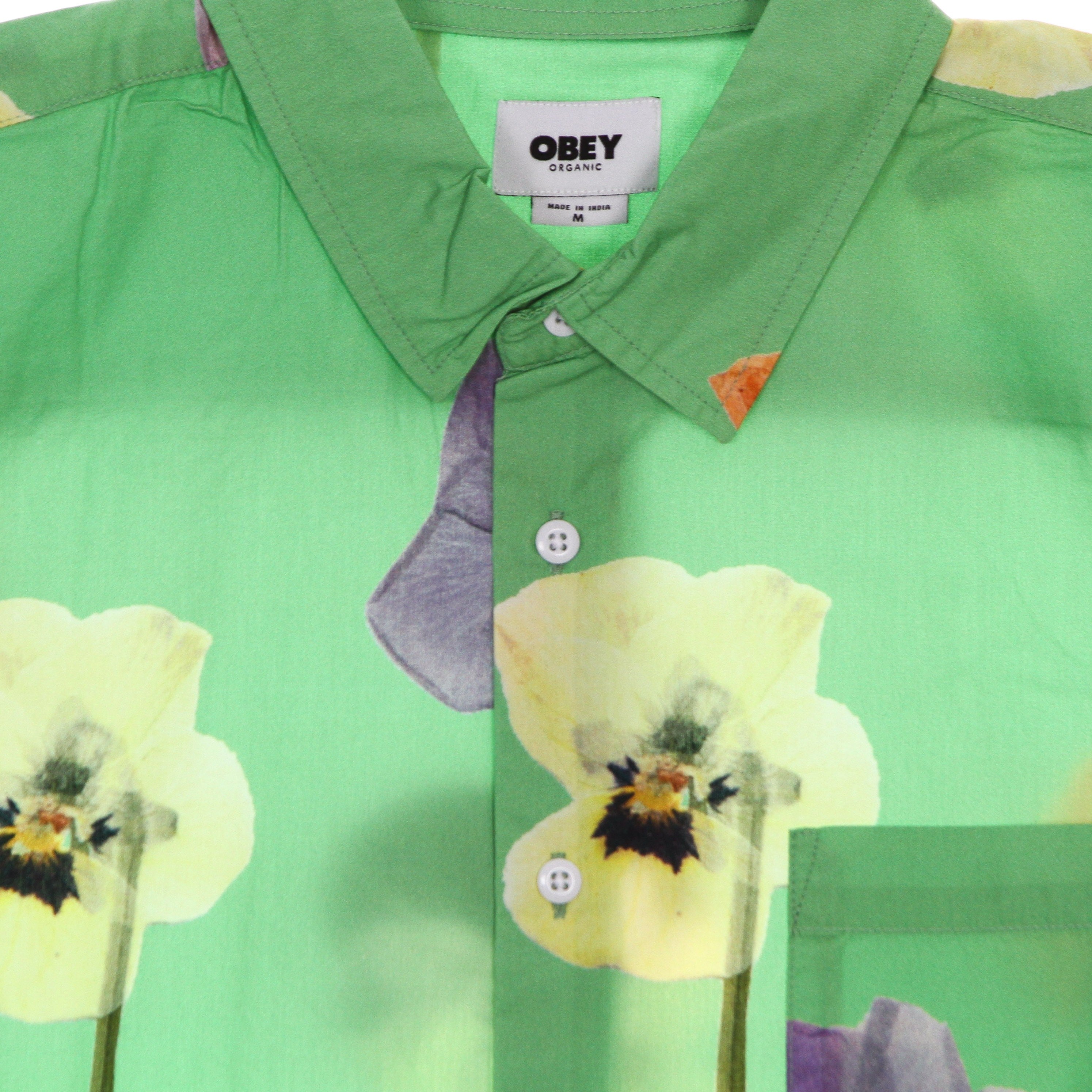 Obey, Camicia Manica Corta Uomo Redux Woven, 