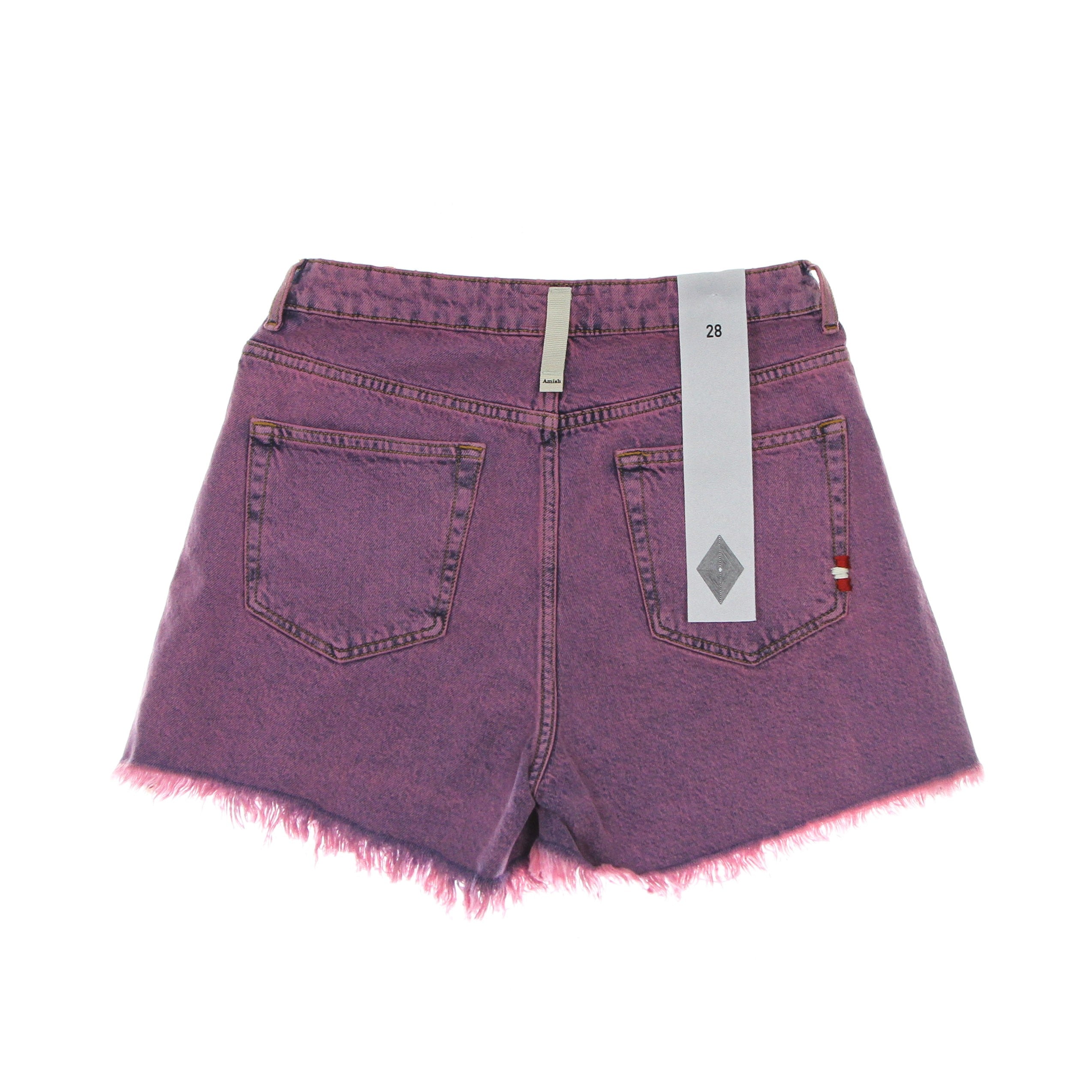Women's Short Jeans Short Ivy Denim Overdye Lilac