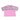 Maglietta Corta Donna Big Logo Back Tee Pink