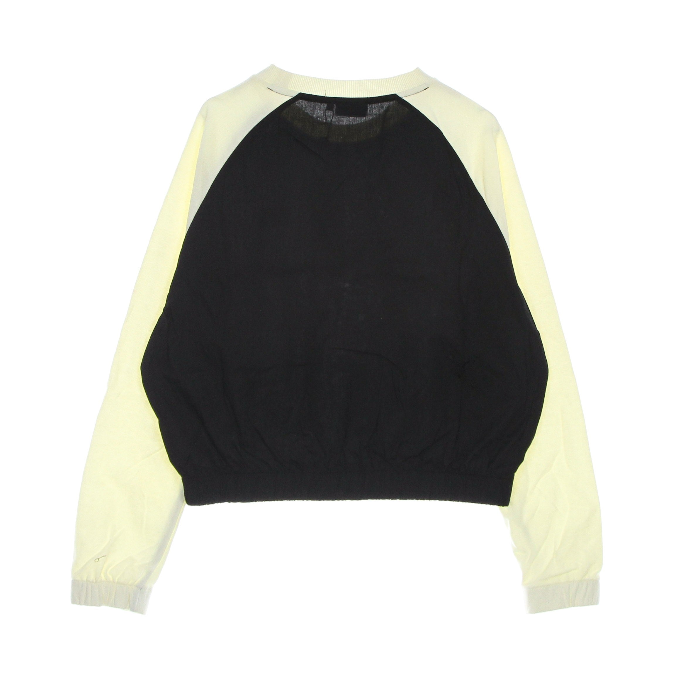 Fila, Felpa Leggera Girocollo Corta Donna Tabor Raglan Cropped Crewneck, 