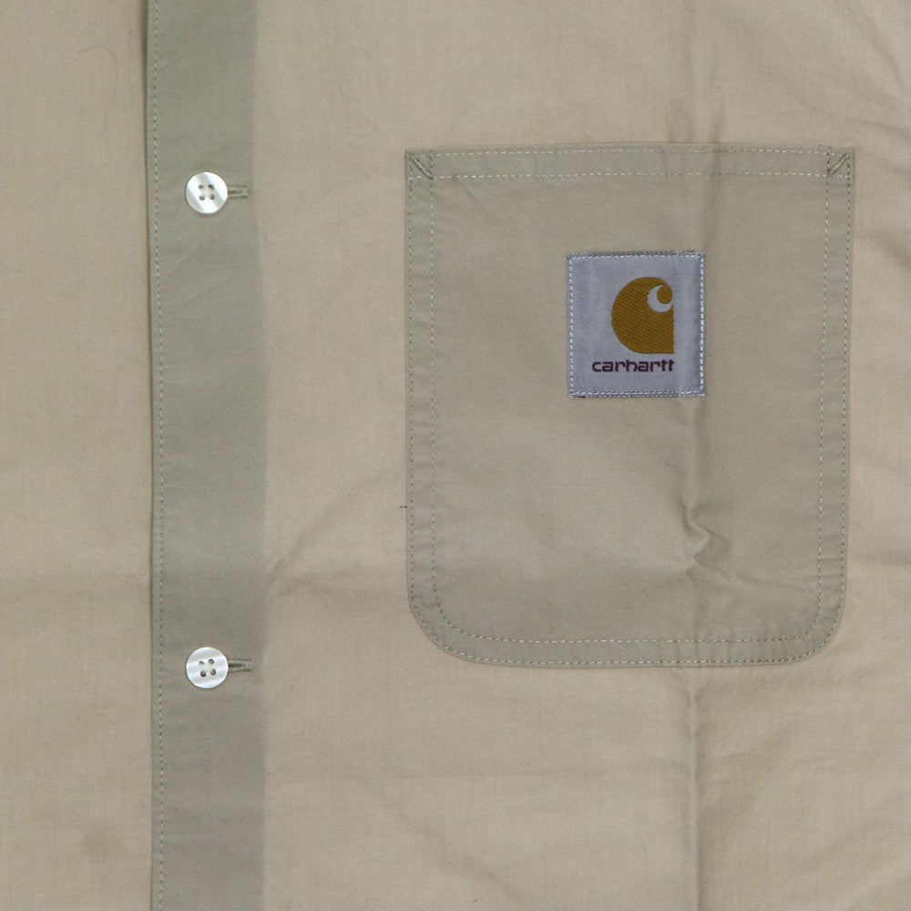 Carhartt Wip, Camicia Manica Corta Uomo Creek Shirt, 
