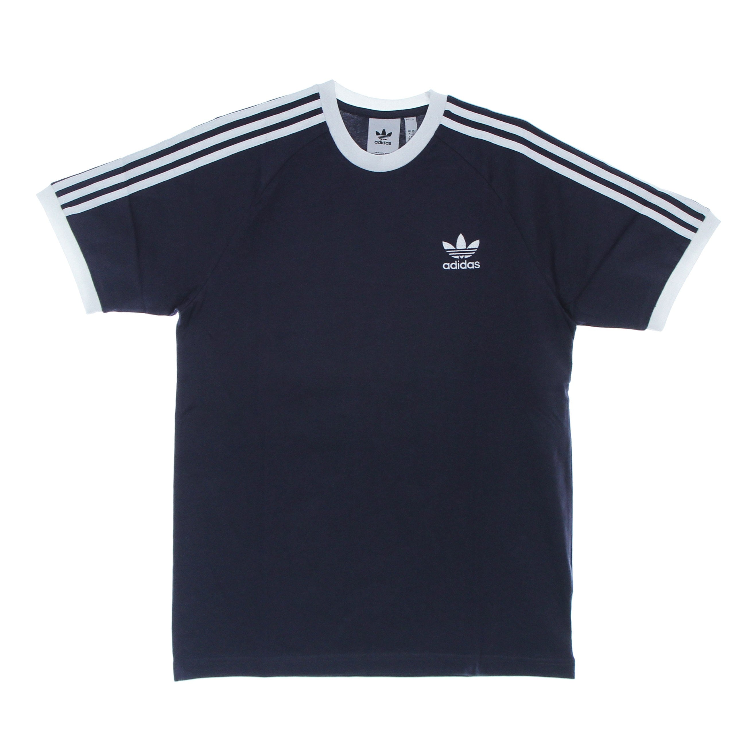 Adidas, Maglietta Uomo 3 Stripes Tee, Shadow Navy