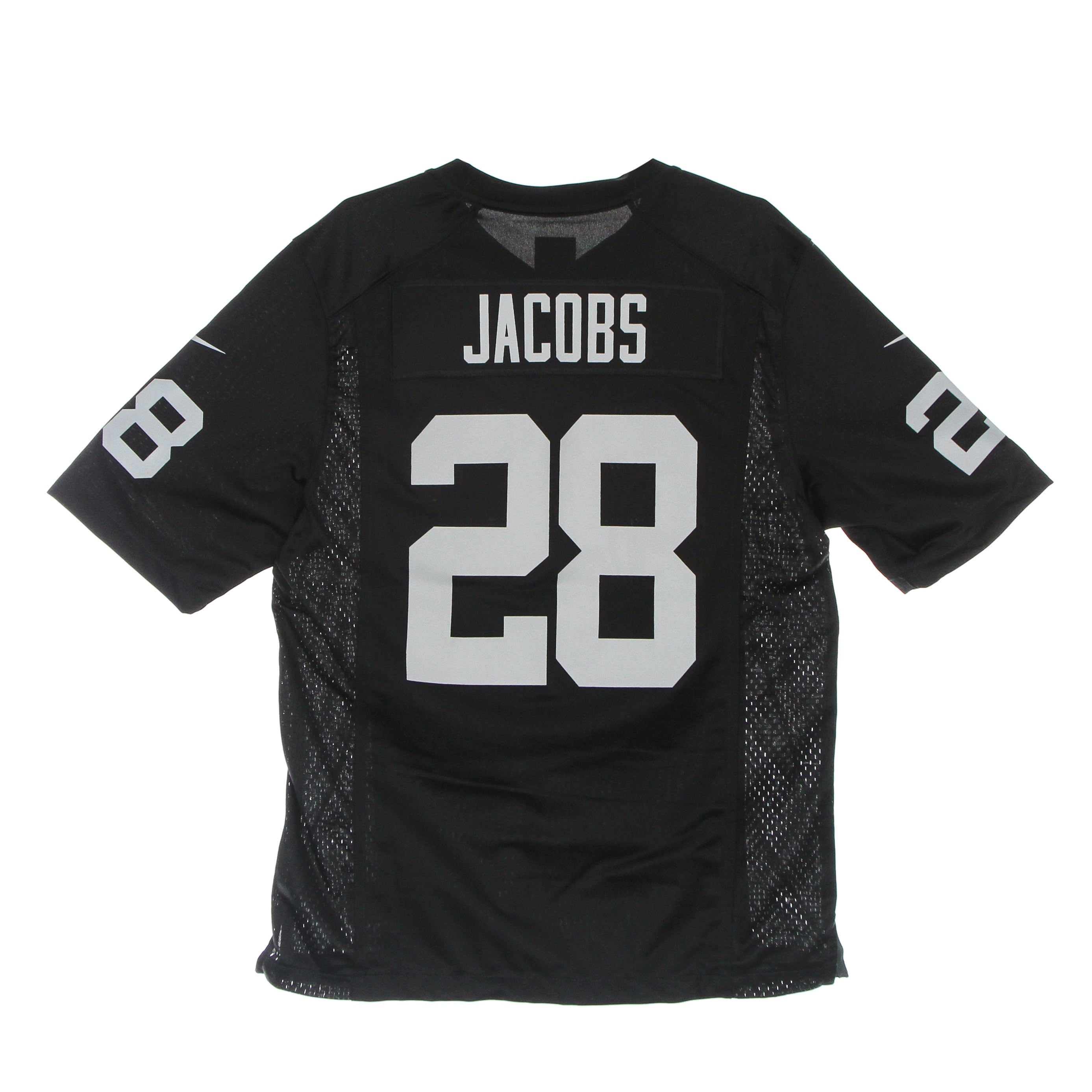American Football Jacket Men's NFL Game Team Color Jersey No 28 Jacobs Lasrai