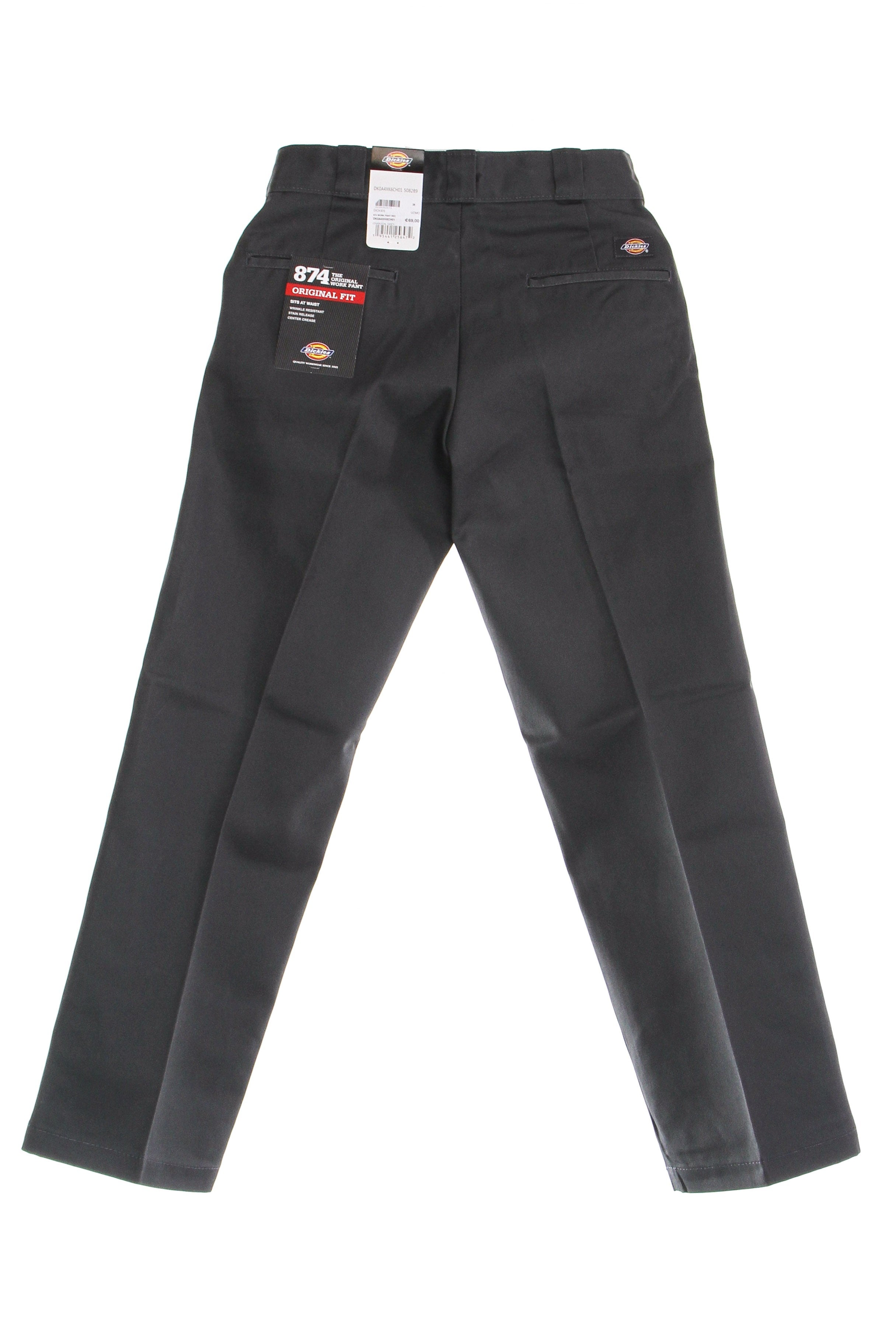 Long Men's Trousers 874 Work Pant Rec Charcoal Grey