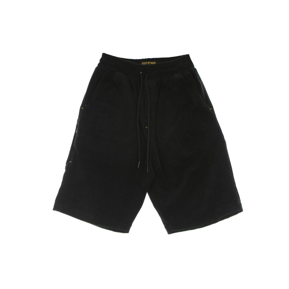 Pantalone Corto Uomo Retrofuture Towel Shorts Black