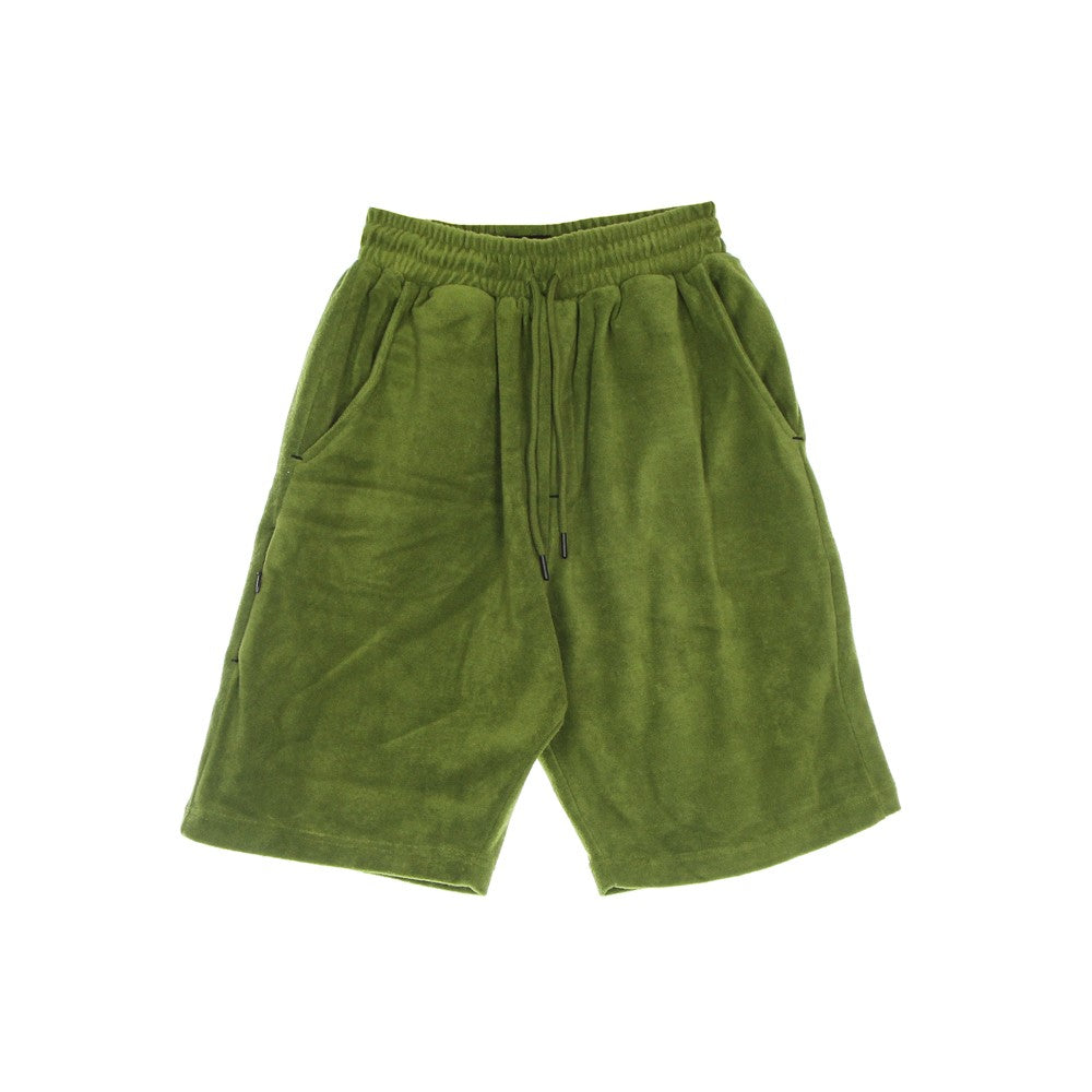 Pantalone Corto Uomo Retrofuture Towel Shorts Military Green