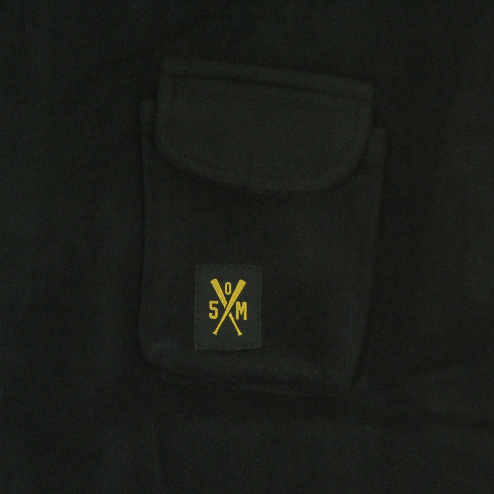 Maglietta Uomo Retrofuture Towel Pocket Tee Black