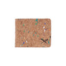 Iriedaily, Portafoglio Uomo Cork Flag Wallet, Light Brown