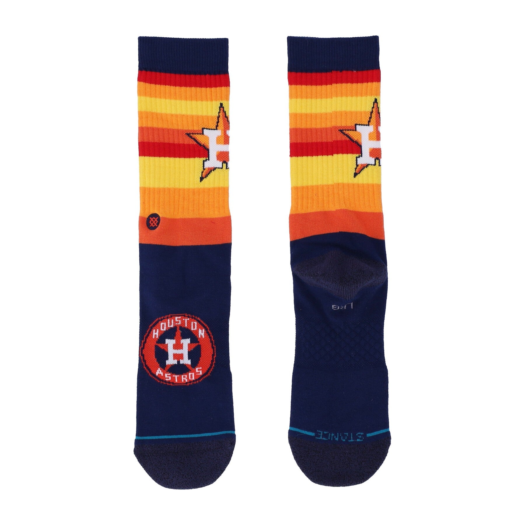 Stance, Calza Media Uomo Astros Rainbow 2, Multi