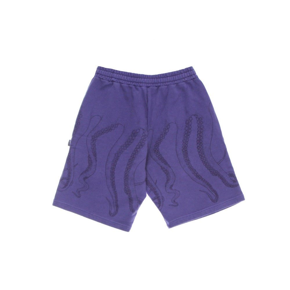 Octopus, Pantalone Corto Tuta Uomo Dyed Sweatshort, 