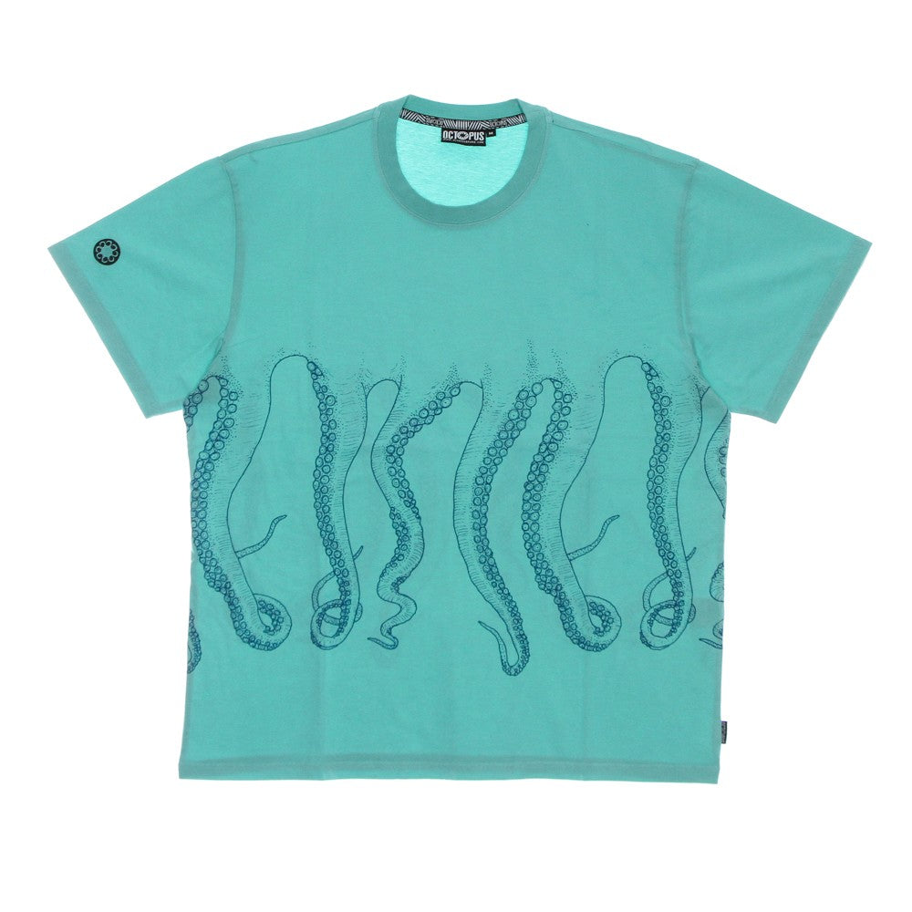 Octopus, Maglietta Uomo Dyed Tee, Acquamarine