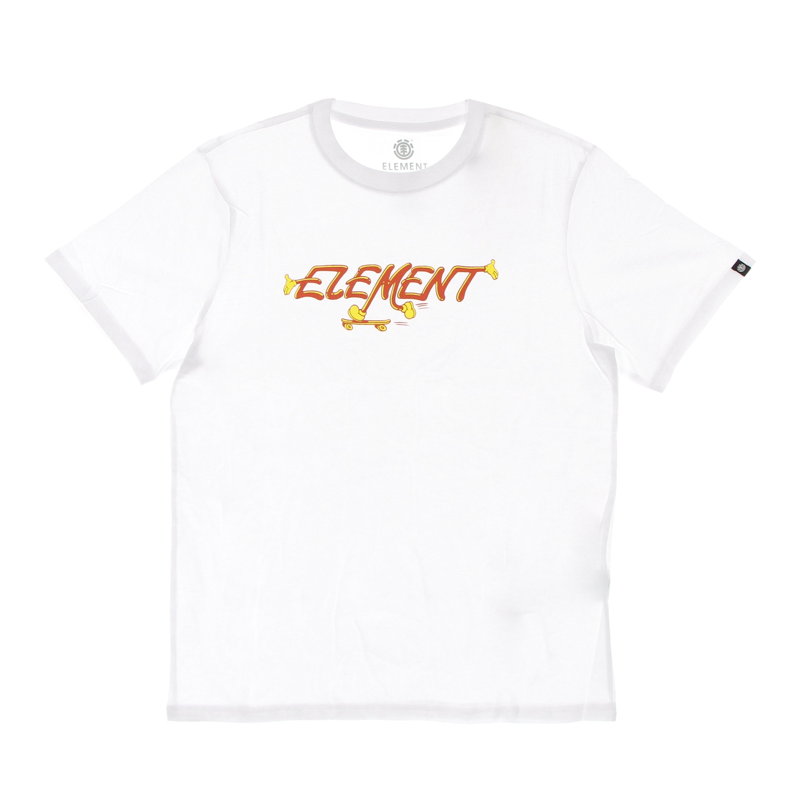 Element, Maglietta Uomo Pusher Tee, Optic White