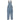 Ripndip, Salopette Uomo Dance Party Denim Overalls, Medium Wash