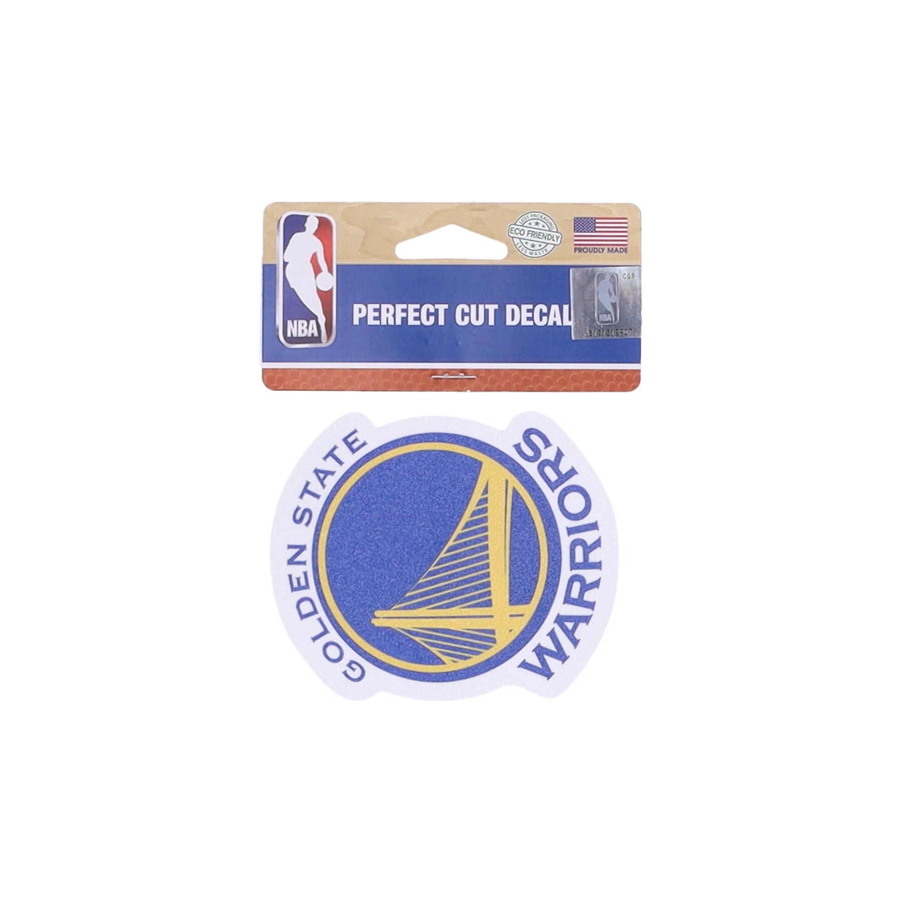 Wincraft, Decalcomania Uomo Nba Decal Logo Golwar, Original Team Colors