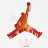 Jordan, Maglietta Uomo Jumpman 3d Crew, White/light Curry