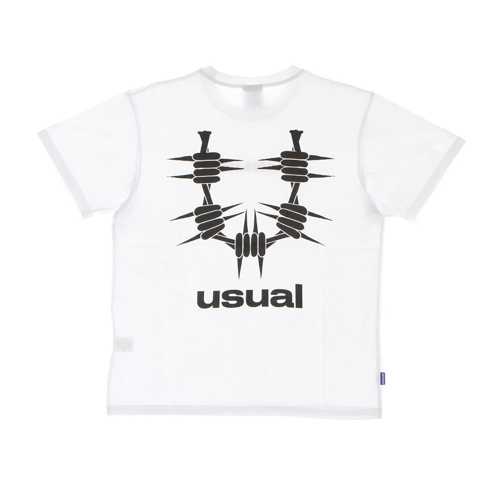 Usual, Maglietta Uomo Og Tee, White