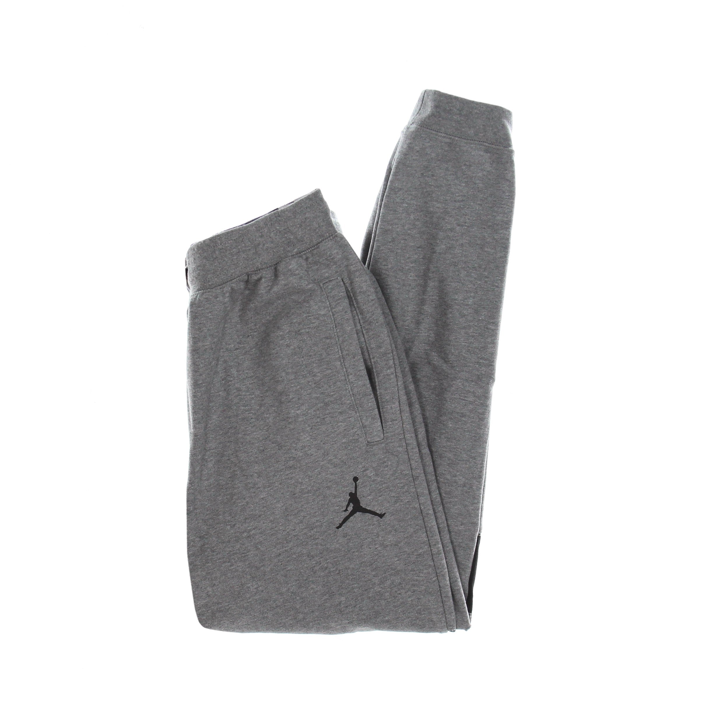 Jordan, Pantalone Tuta Leggero Uomo Dri-fit Air Fleece Pant, Carbon Heather/black