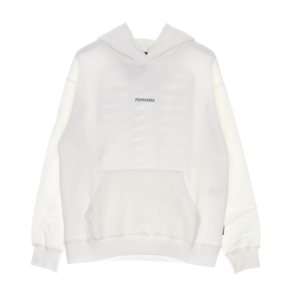 Propaganda, Felpa Leggera Cappuccio Uomo Ribs Blue Hoodie, 