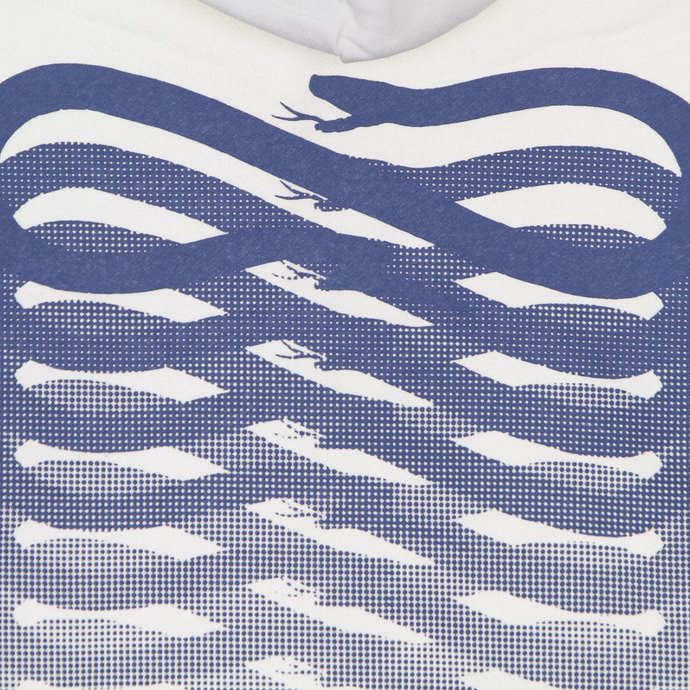 Propaganda, Felpa Leggera Cappuccio Uomo Ribs Blue Hoodie, 