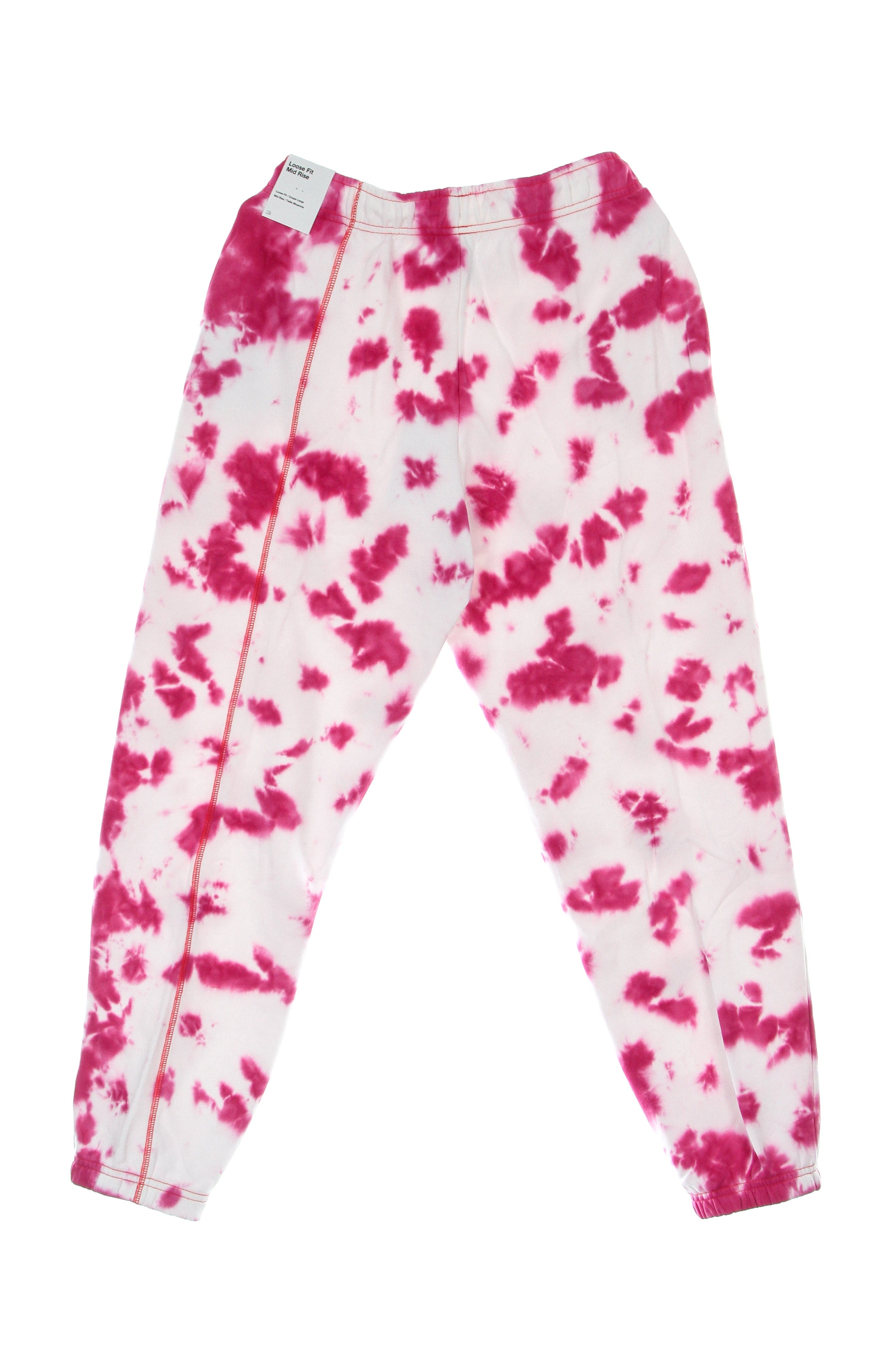 Nike, Pantalone Tuta Felpato Donna Sportswear Tie Dye  Fleece Pant, 