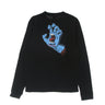 Santa Cruz, Maglietta Manica Lunga Uomo Screaming Hand Chest L/s Tee, Black
