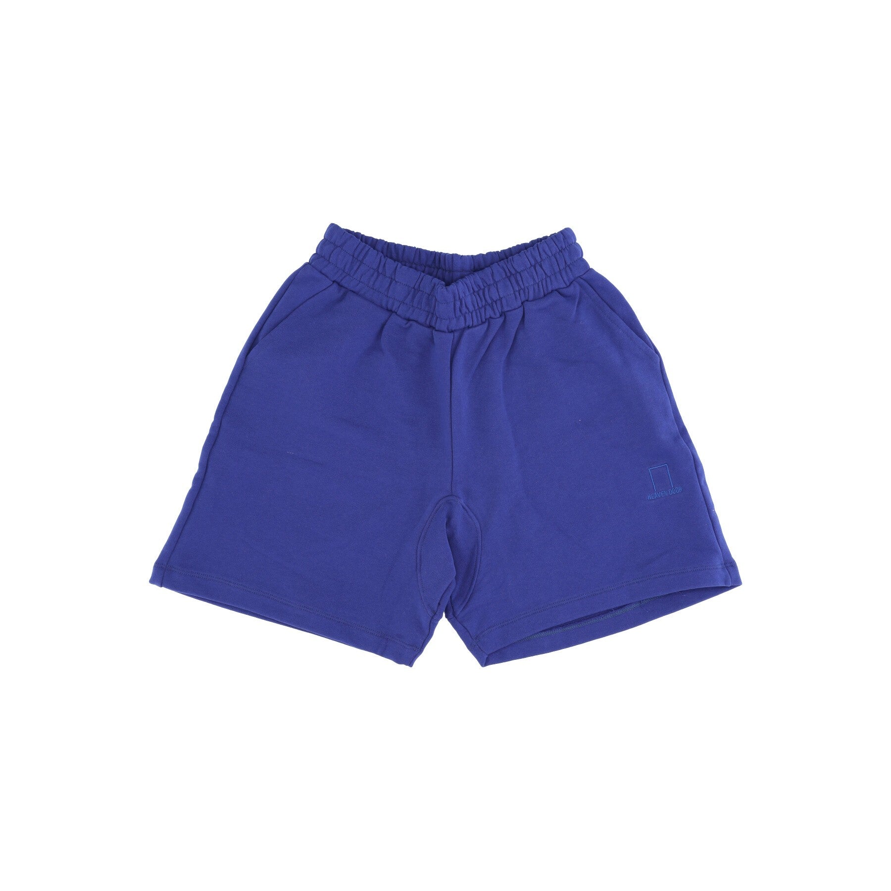 Pantalone Corto Tuta Uomo Embroidered Logo Shorts Blue