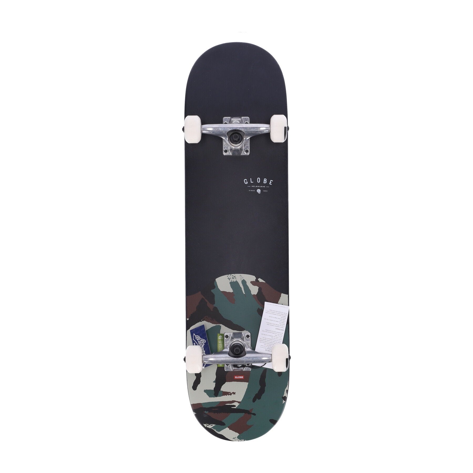 Globe, Skateboard Assemblato Uomo G1 Argo Boxed, Black/camo