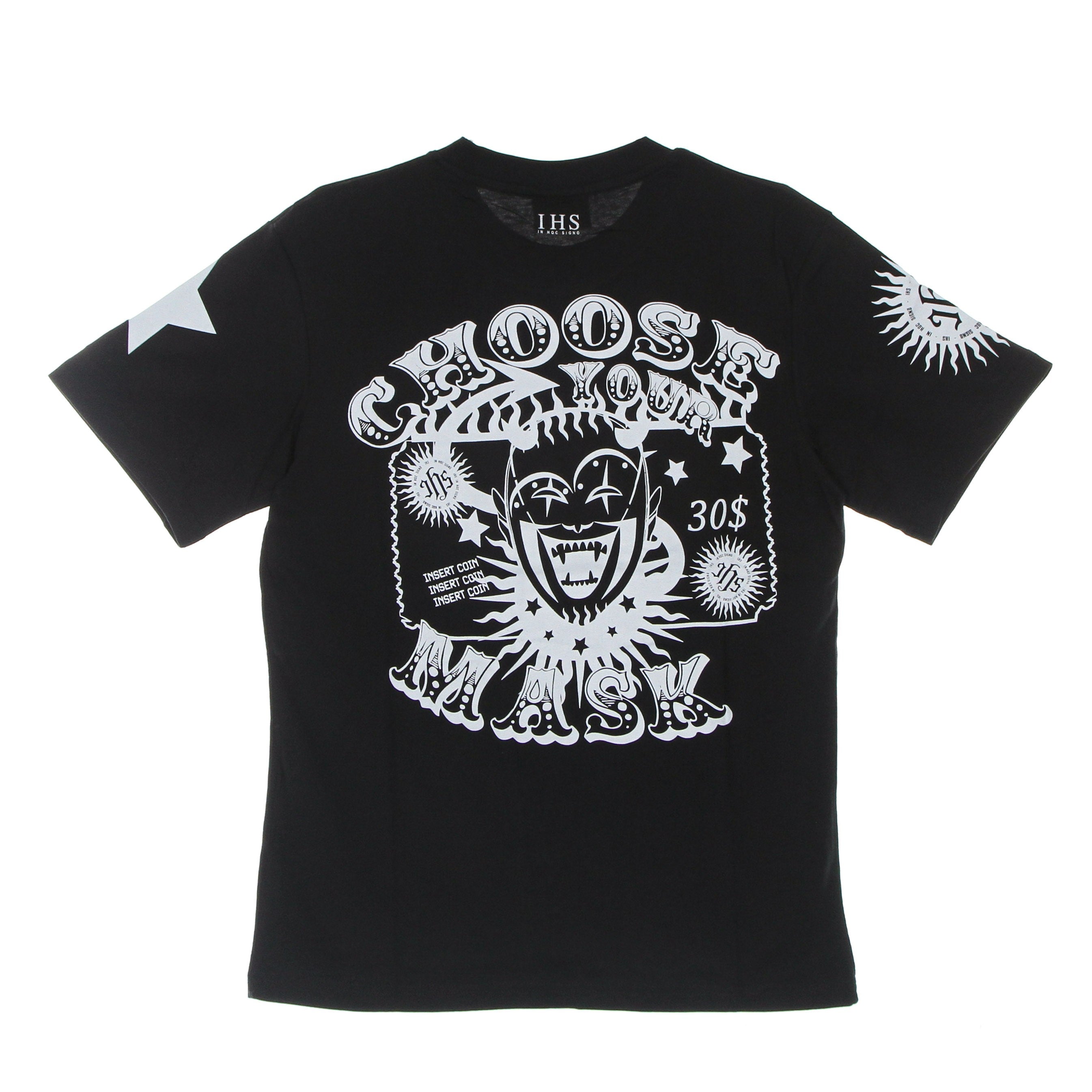 Ihs, Maglietta Uomo Choose Your Mask, Black