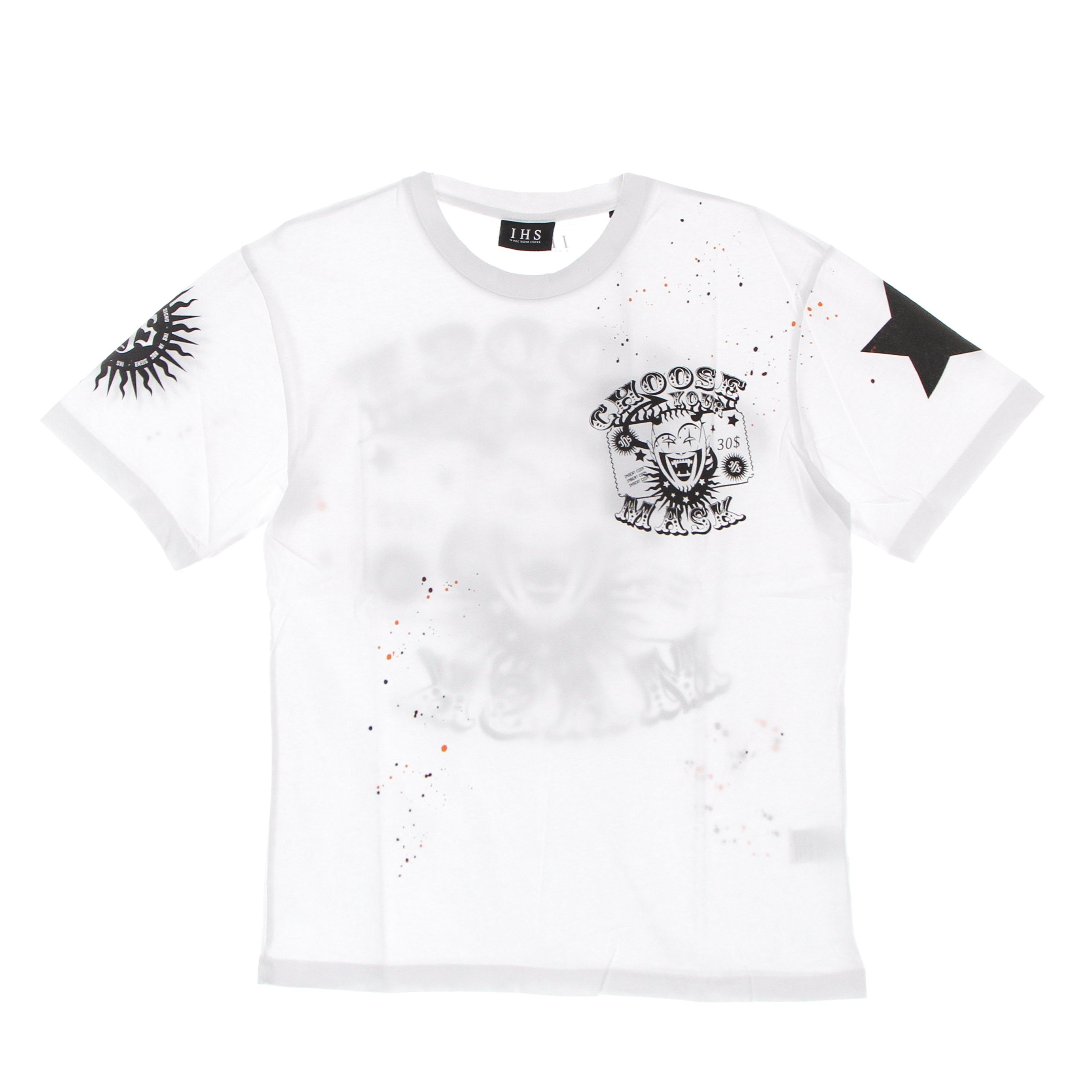 Ihs, Maglietta Uomo Choose Your Mask Tee, 