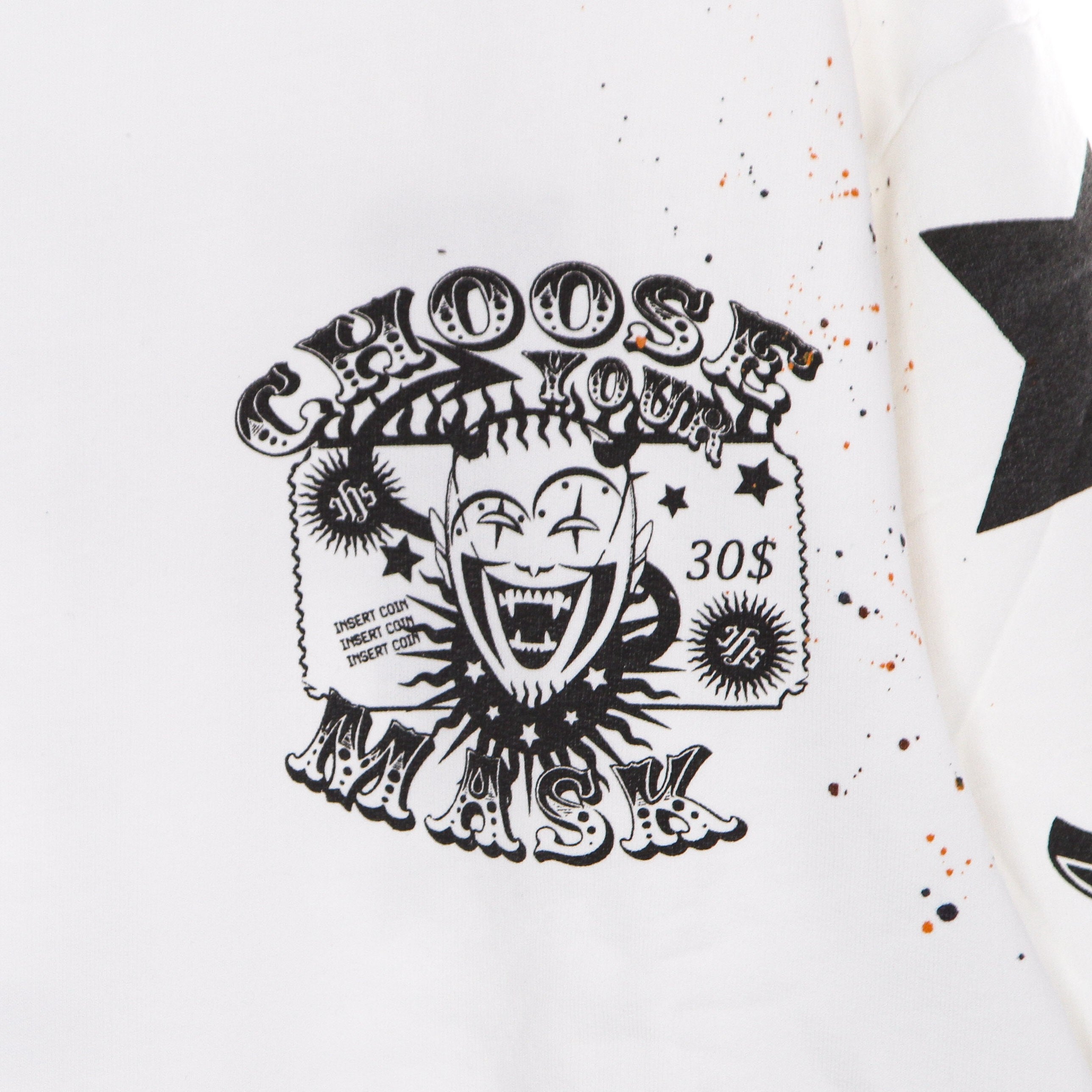 Ihs, Felpa Leggera Girocollo Uomo Choose Your Mask Sweatshirt, 