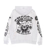 Ihs, Felpa Leggera Cappuccio Uomo Choose Your Mask Hoodie, White