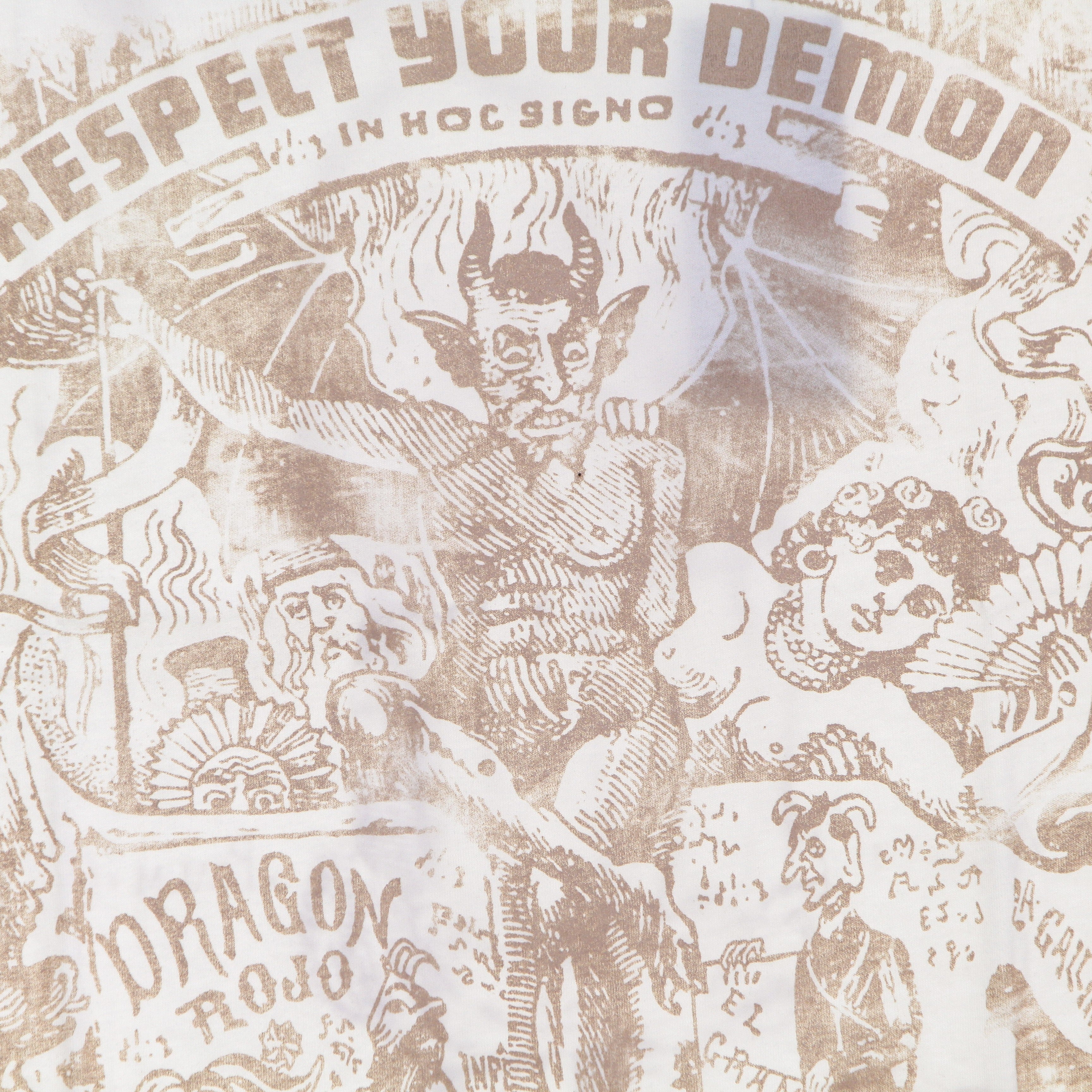 Ihs, Maglietta Uomo Respect Your Demon Tee, 