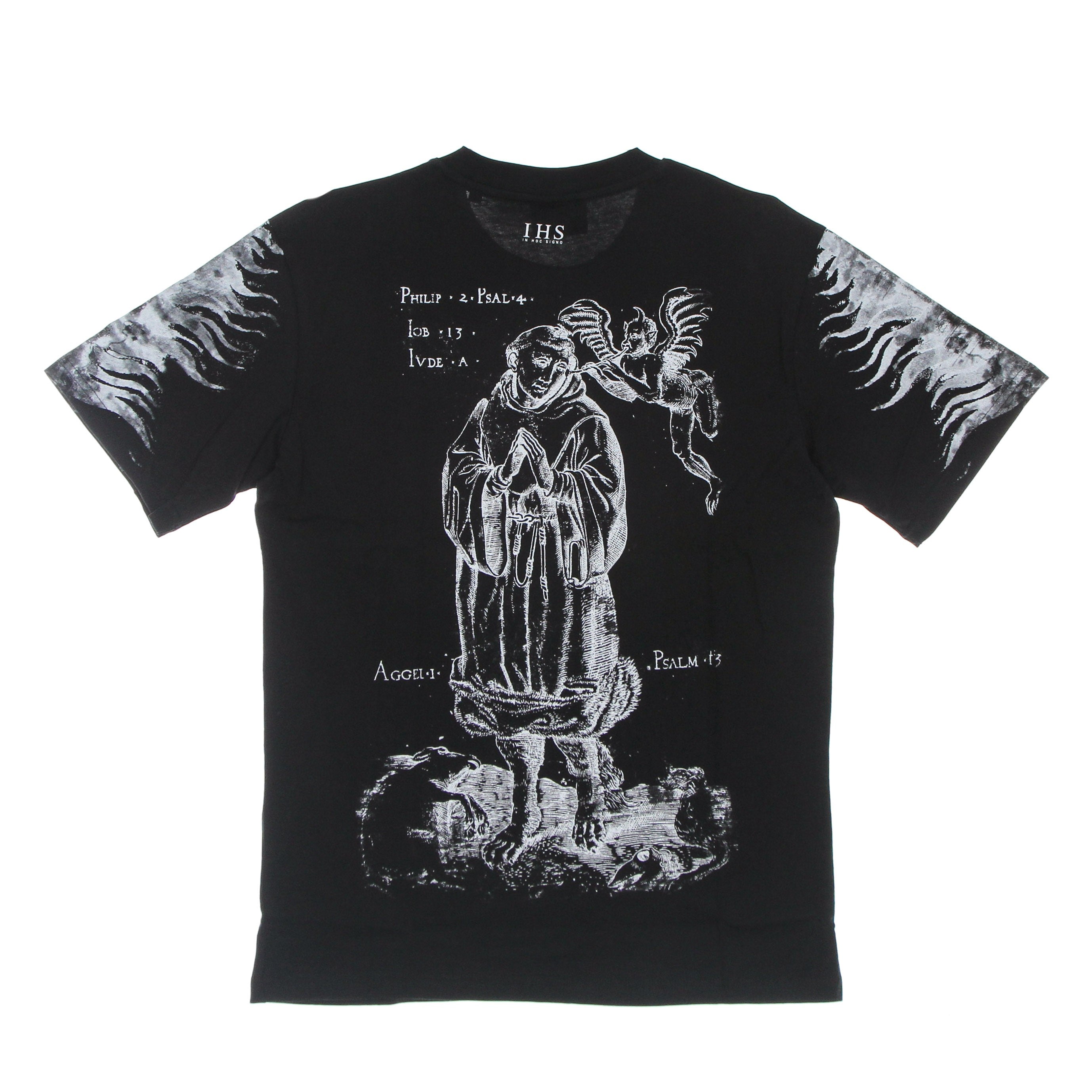 Ihs, Maglietta Uomo Respect Your Demon Tee, 