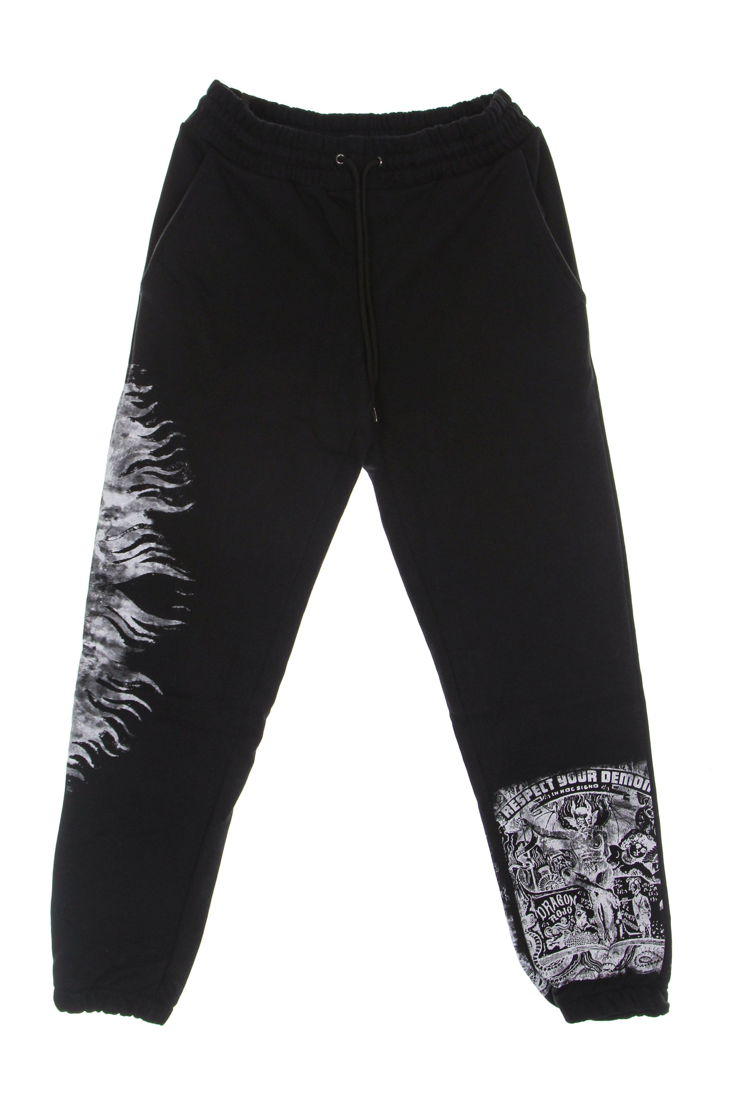 Ihs, Pantalone Tuta Leggero Uomo Respect Your Demon Jogger, 