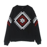 Ihs, Felpa Leggera Girocollo Uomo Sponge Graphic Flames Sweatshirt, Black