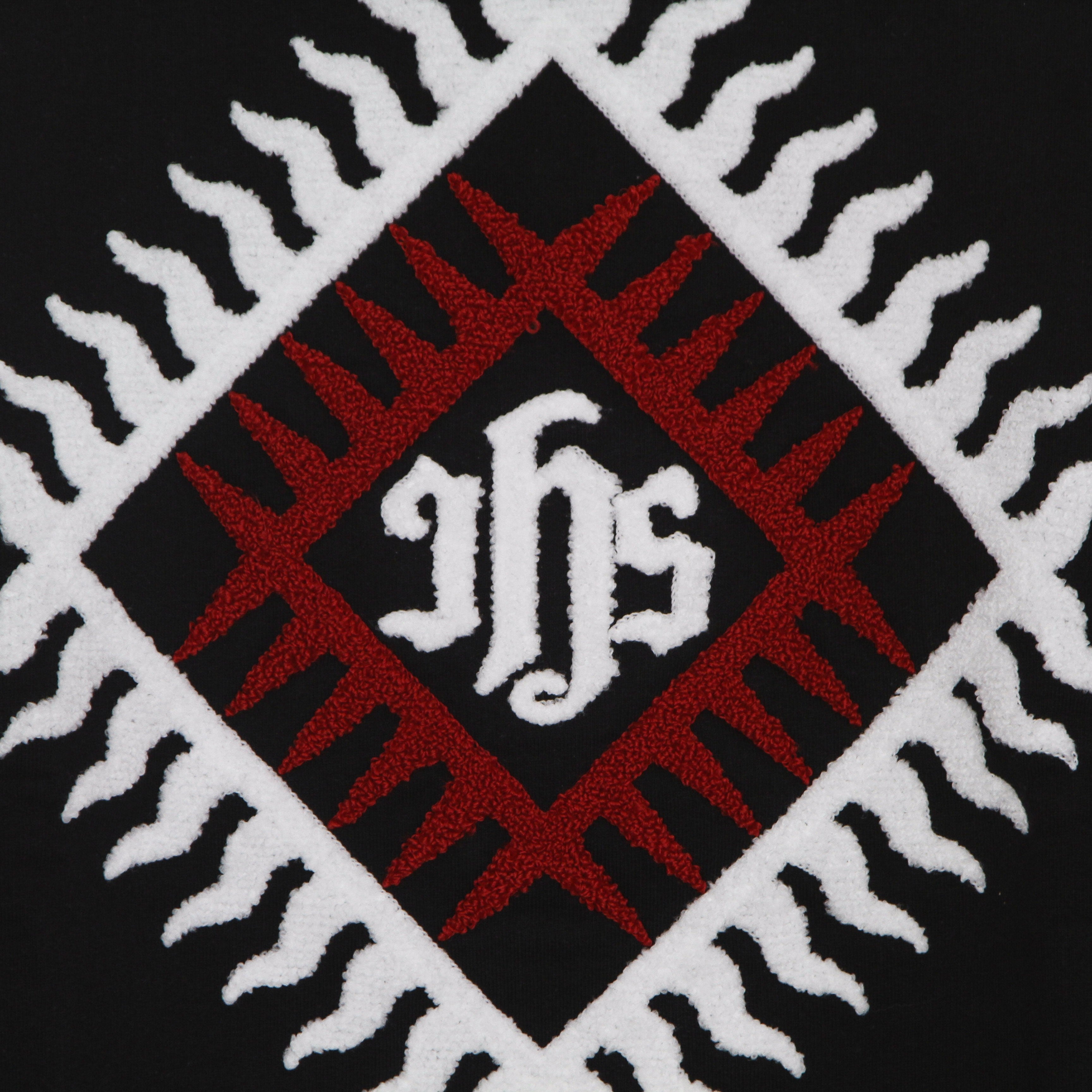 Ihs, Felpa Leggera Girocollo Uomo Sponge Graphic Flames Sweatshirt, 