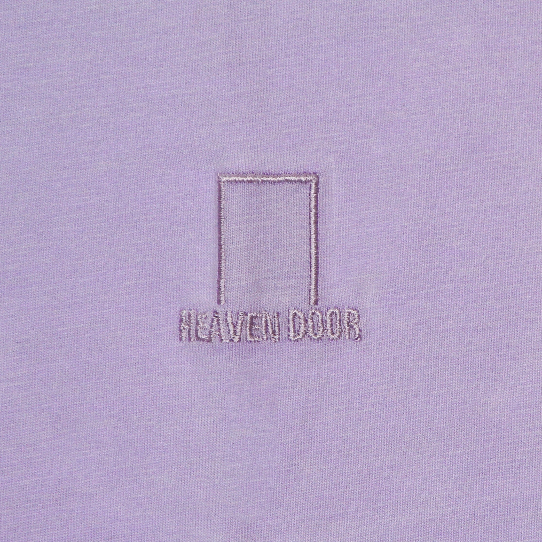 Maglietta Uomo Embroidered Logo Tee Lilac