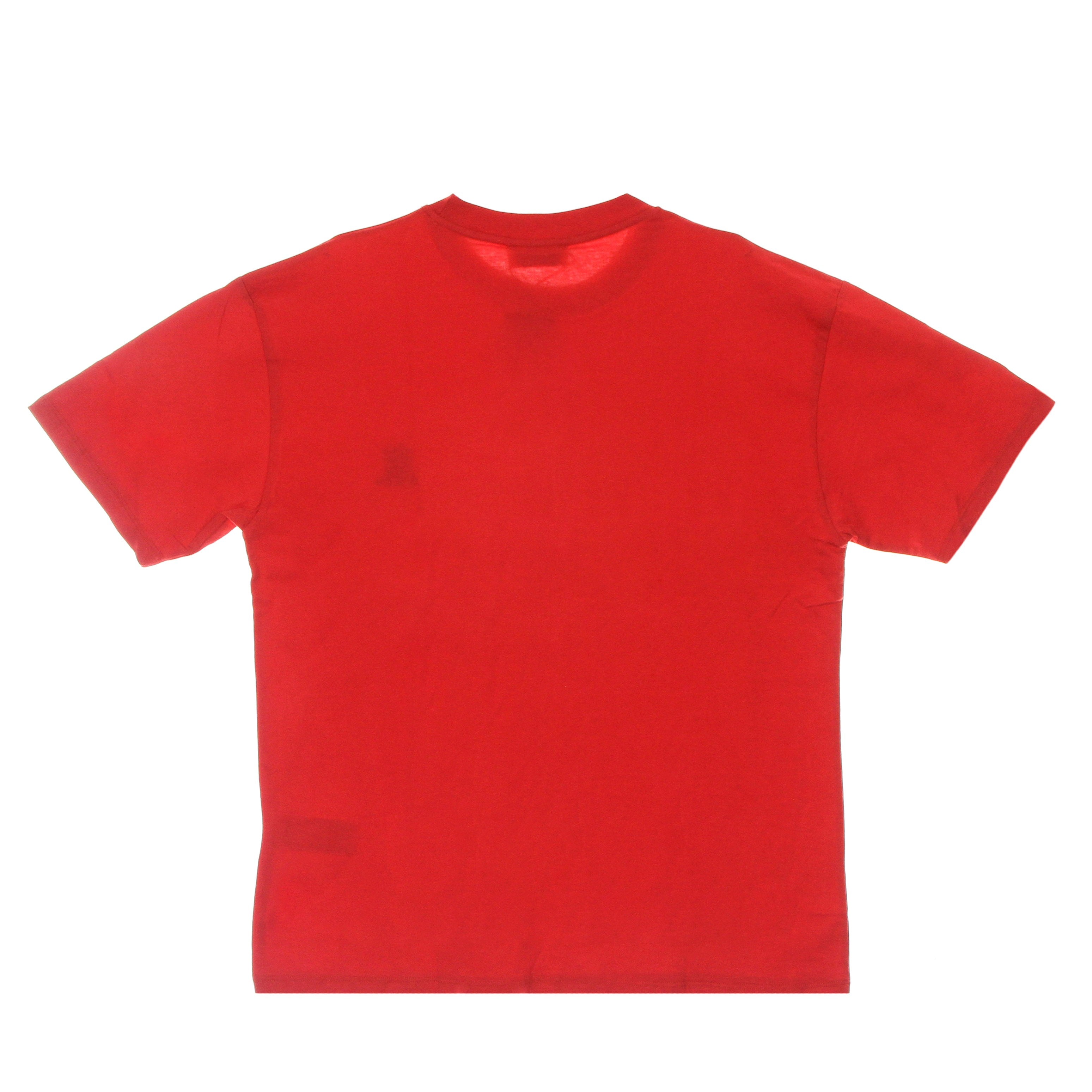 Maglietta Uomo Embroidered Logo Tee Red