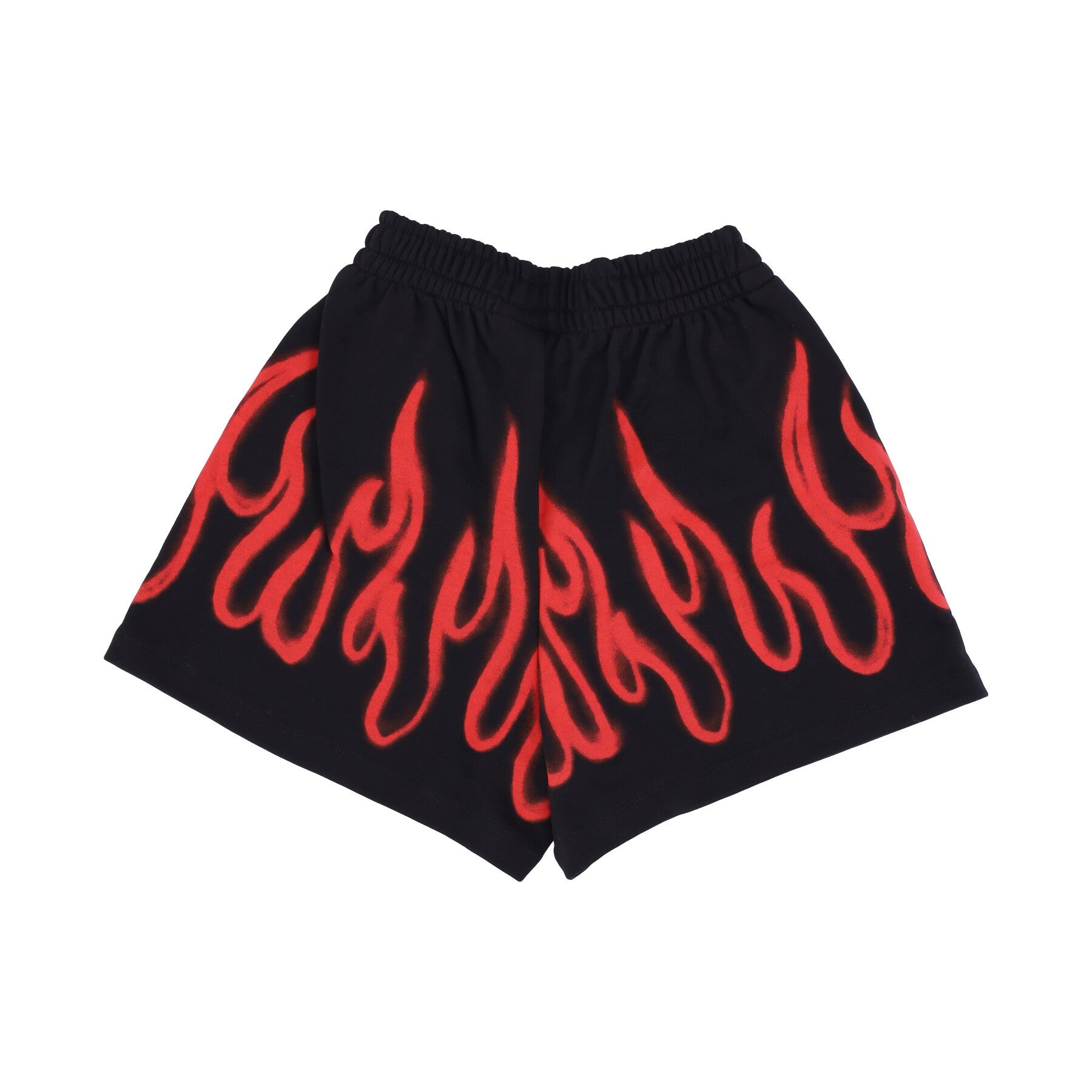 Pantaloncino Donna Spray Flames Shorts Black/red