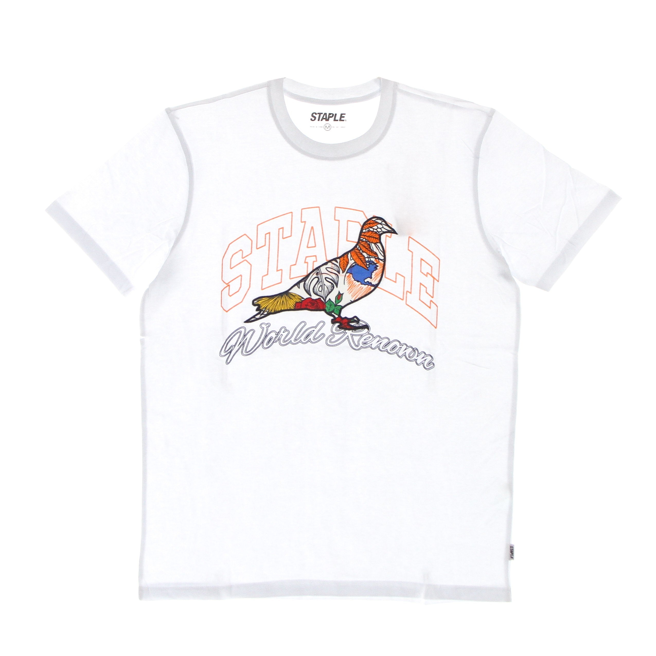 Staple, Maglietta Uomo Cypress Logo Tee, White