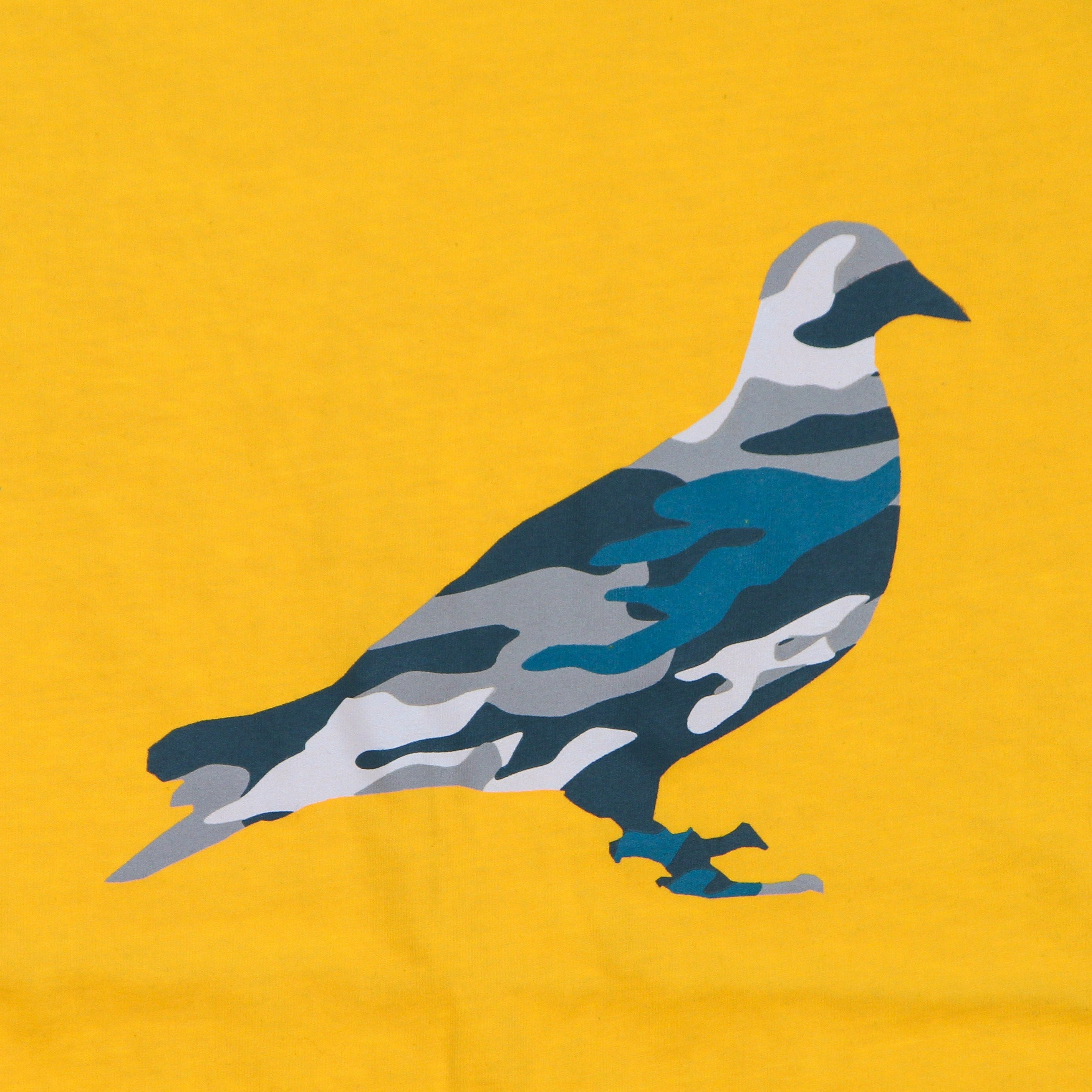 Staple, Maglietta Uomo Underhill Camo Pigeon Tee, 
