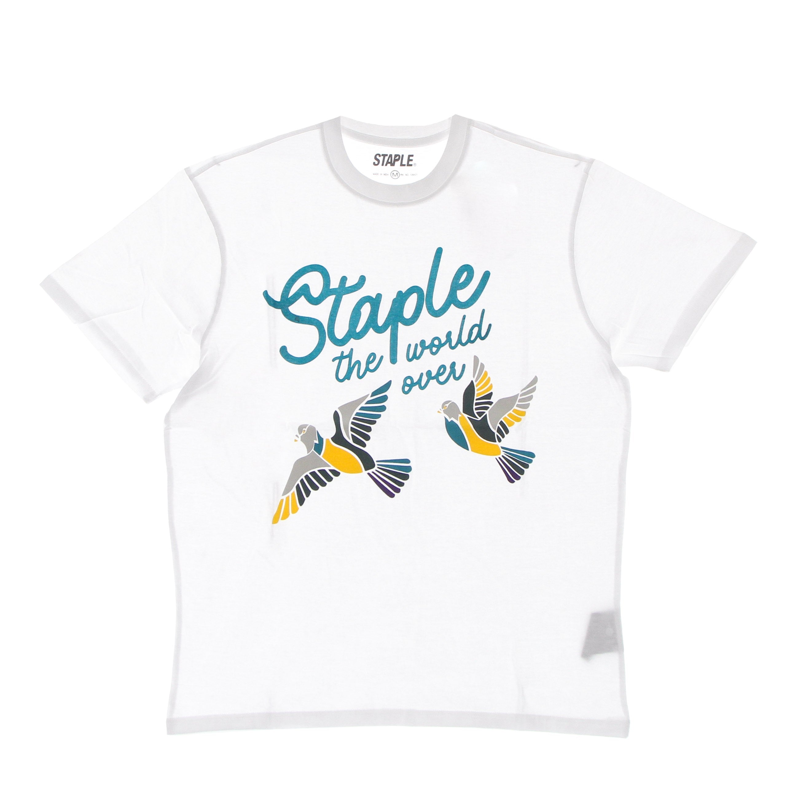 Staple, Maglietta Uomo Montauk Logo Tee, White