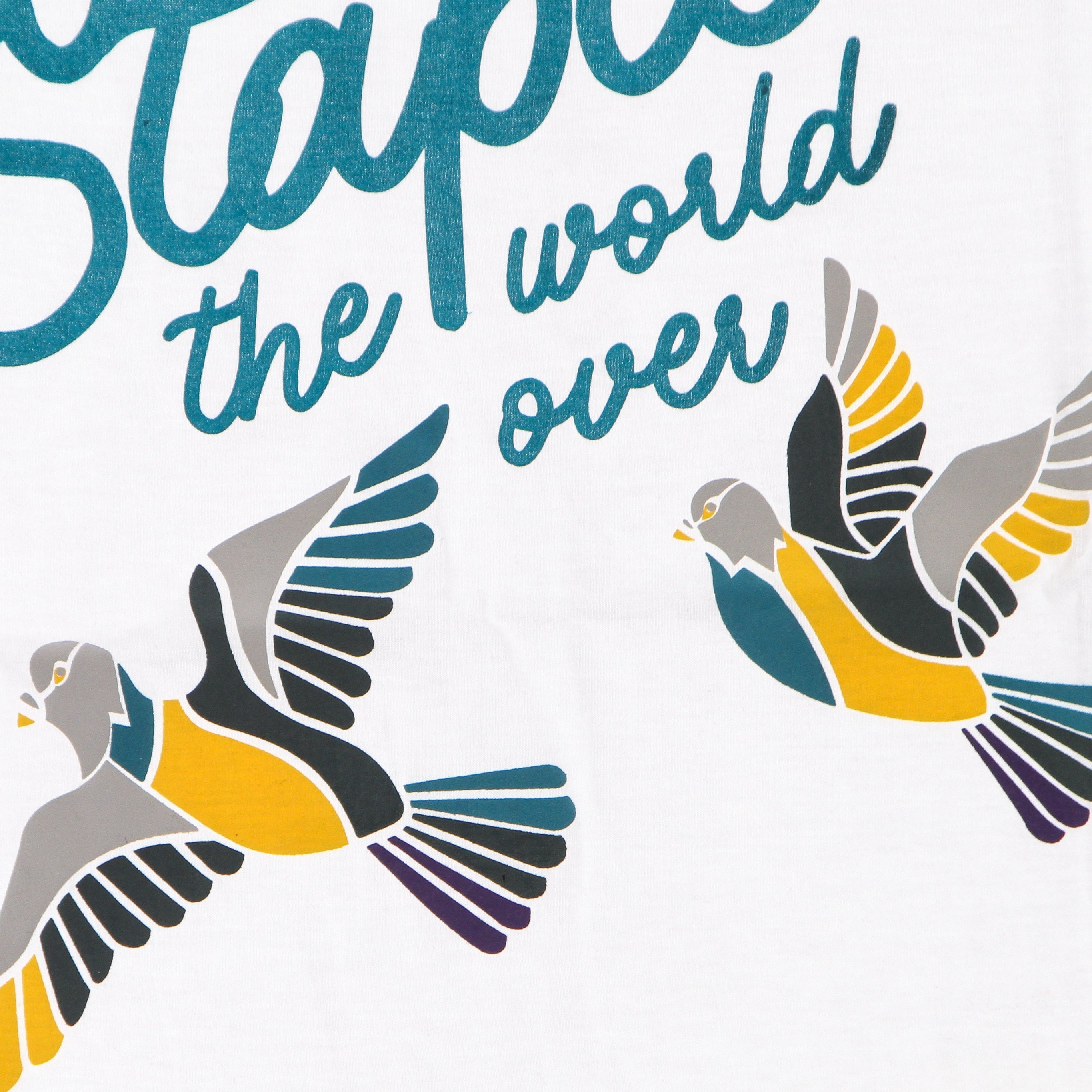 Staple, Maglietta Uomo Montauk Logo Tee, 