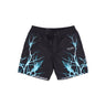 Phobia, Costume Pantaloncino Uomo Lightning Swimwear, Black/lightblue