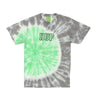 Huf, Maglietta Uomo Sf Dye Tiedye Tee, Huf Green
